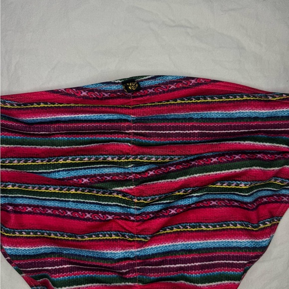 NWT LA VIE EN ROSE Multicolor Striped Bikini Set - Adjustable - Boho XL - Picture 10 of 11